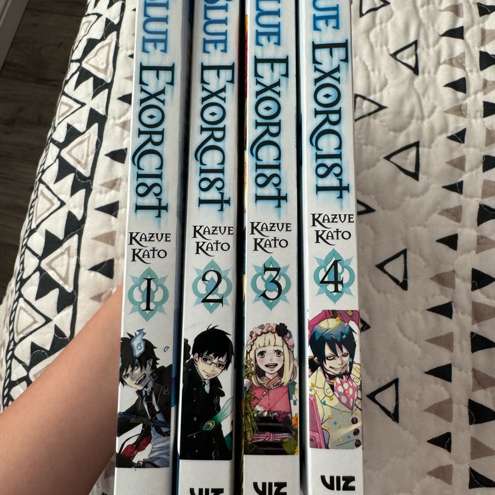 Blue Exorcist Manga Volumes 1-4